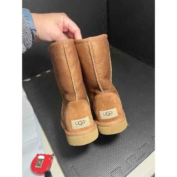 Ugg Boots Metallic‎ Women's UGG Classic Short II Metallic Womens Size 7 - Picture 6 of 9